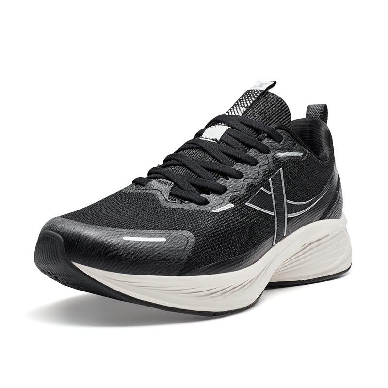 XTEP Cushioning Slip Resistant Cushioning Slip Resistant Low top Sprint Running Shoes Men’s Black