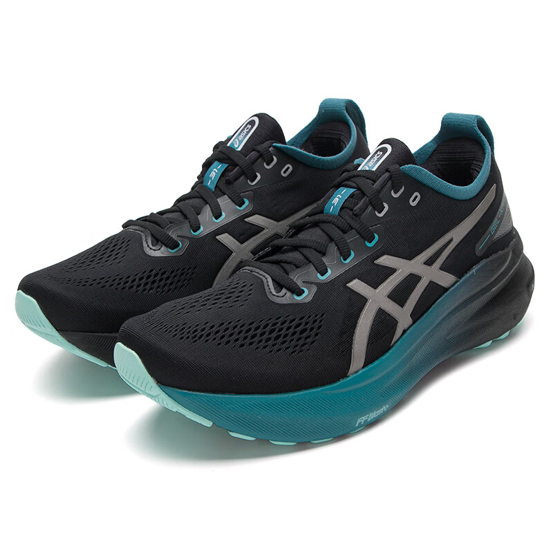 ASICS Gel Kayano 31 Abrasion Resistant Breathable Low top Marathon Long Distance Running Shoes Men’s Black Gray
