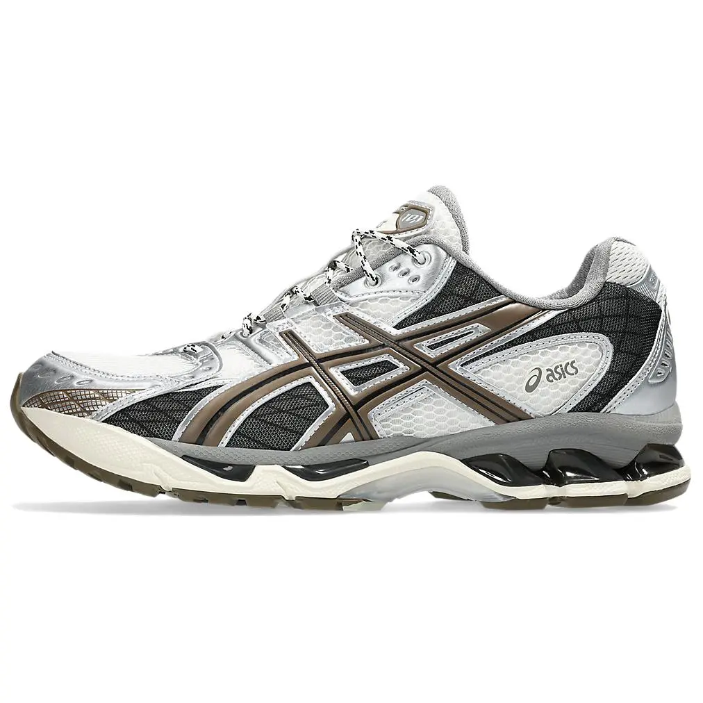 ASICS GEL Nimbus 10.1 Mesh Low top Casual Long Distance Running Sprint Running Shoes Unisex White Silver