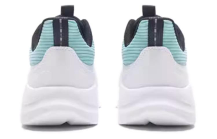 QIAODAN Comfortable Abrasion Resistant Low top Running Shoes Men’s White Cyan