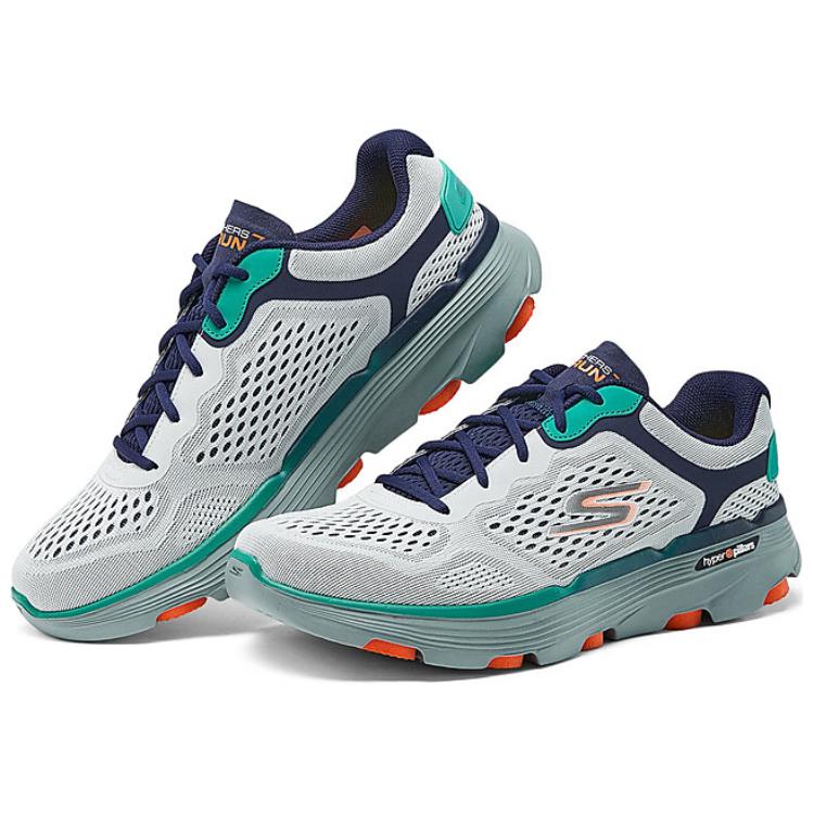 Skechers GO RUN 7.0 Low top Running Shoes Men’s Gray Green