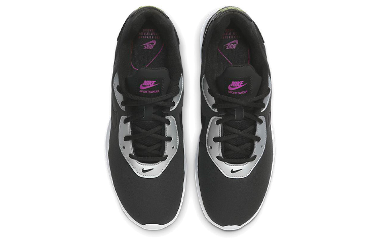 Мужские кроссовки Nike AIR MAX (черно-серые) — фото 4