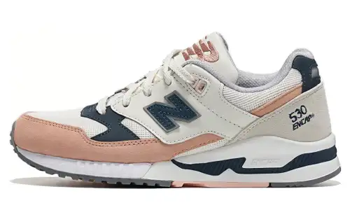 New Balance NB 530 Comfortable Low-top Running Shoes Women's White Pink