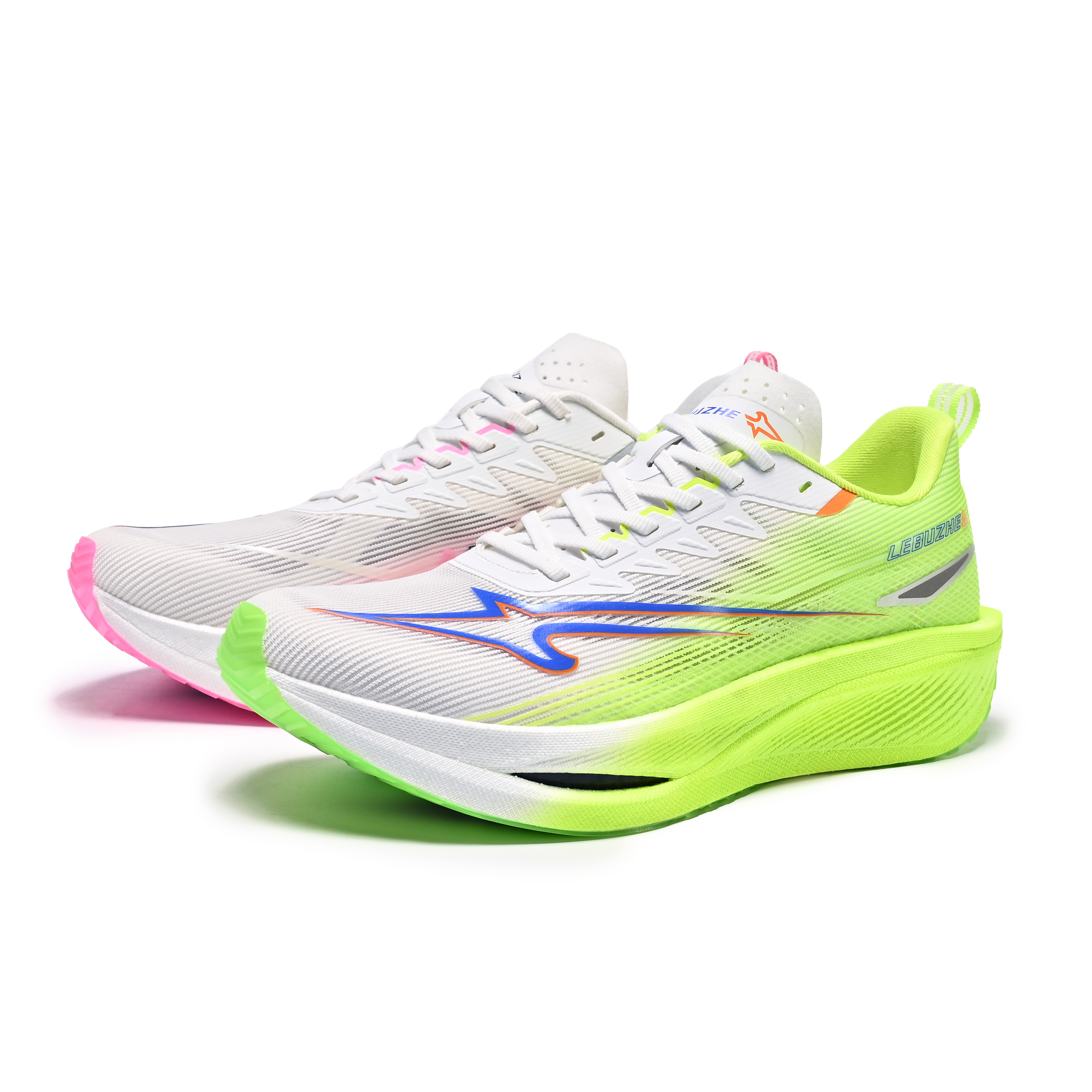 LEBUZHE Cushioning Rebound Abrasion Resistant Low top Marathon Running Shoes Unisex