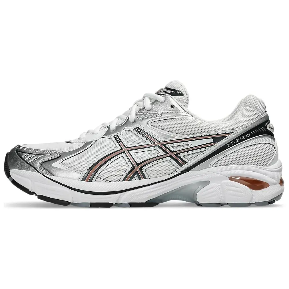 ASICS GT 2160 Abrasion Resistant Breathable Low top Casual Running Shoes Unisex White