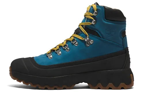 Timberland Tbl Edge World Hiker Short Outdoor Boots Blue Black