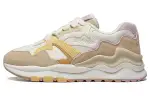 Li Ning 001 Mountains And Seas Comfortable Slip Resistant Abrasion Resistant Low top Running Shoes Women's Beige Yellow