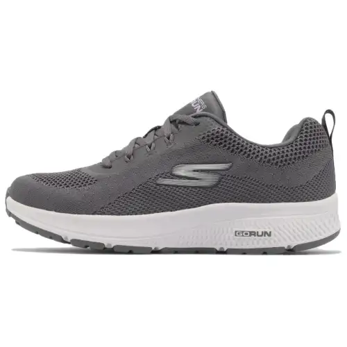 Skechers Go Run Consistent Comfortable Abrasion Resistant Low top Running Shoes Women's Gray