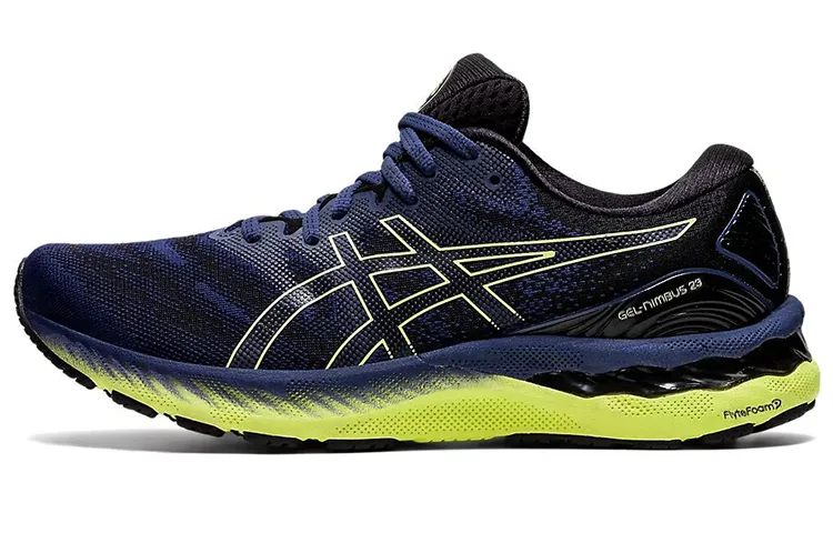 ASICS Gel Nimbus 23 'Thunder Blue Glow Yellow'
