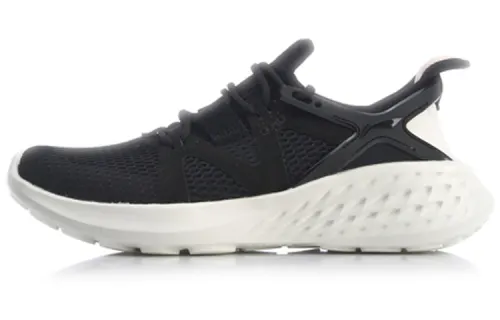 Li Ning SOFT ELEMENT Cushioning Low top Running Shoes Women's Standard Black