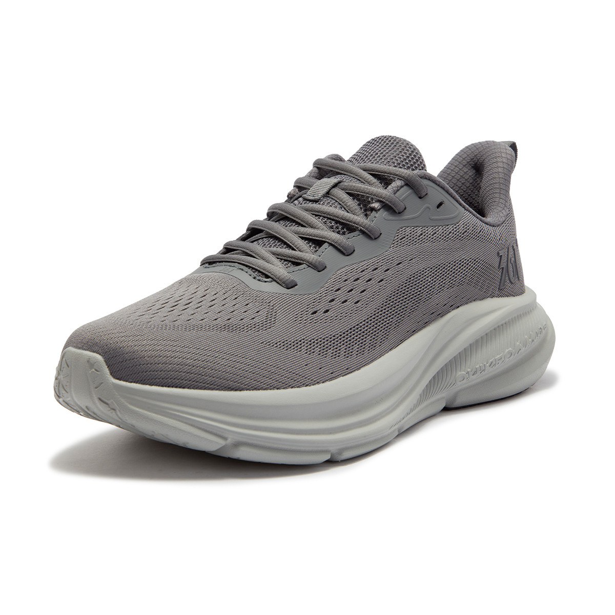 361° Cushioning, Wear Resistant Low top Casual Running Shoes Men’s Smoke Gray Recycling Gray