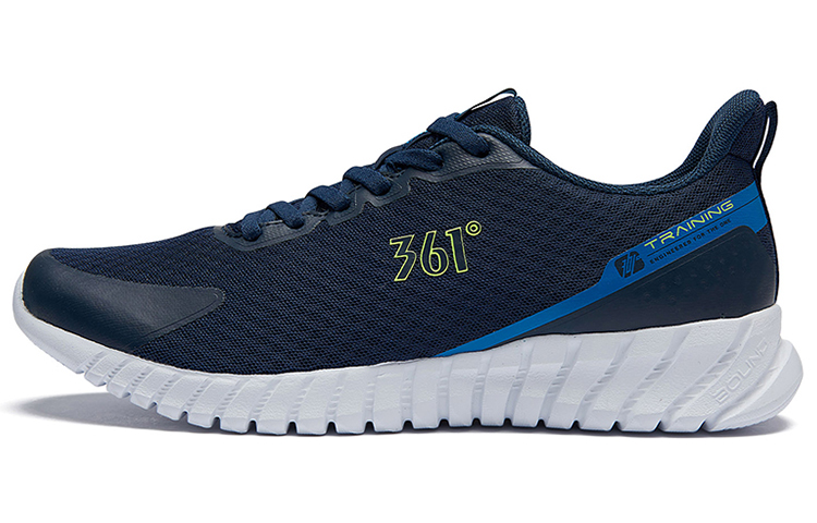 361° Trendy Cushioning Breathable Lightweight Low top Running Shoes Men’s Ink Blue