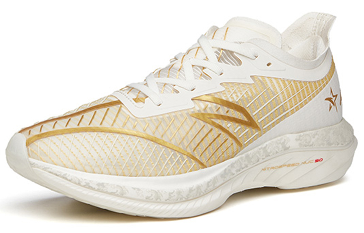 Anta C202 GT Low top Running Shoes Women’s Gold White