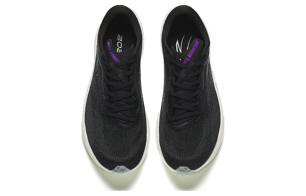 Anta C202 5.0Lite Cushioning Abrasion Resistant Rebound Low top Sprint Running Shoes Men’s Black White
