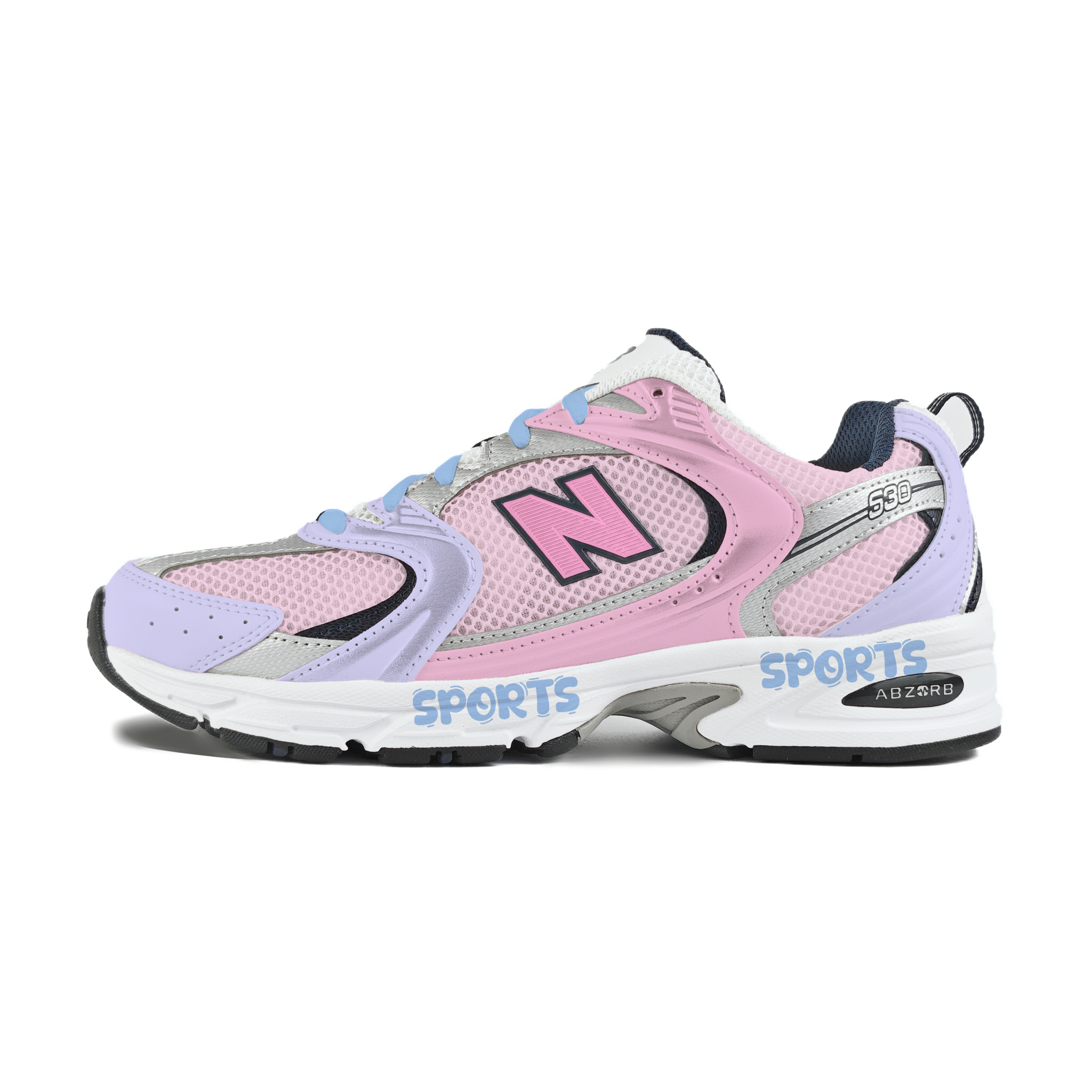 New Balance NB 530 Abrasion Resistant Low top Running Shoes Unisex Pink Purple