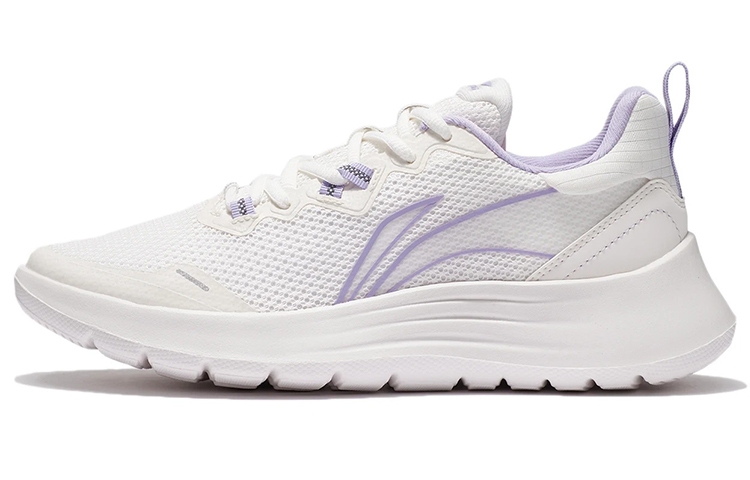 Li Ning Low top Running Shoes Women’s White Purple
