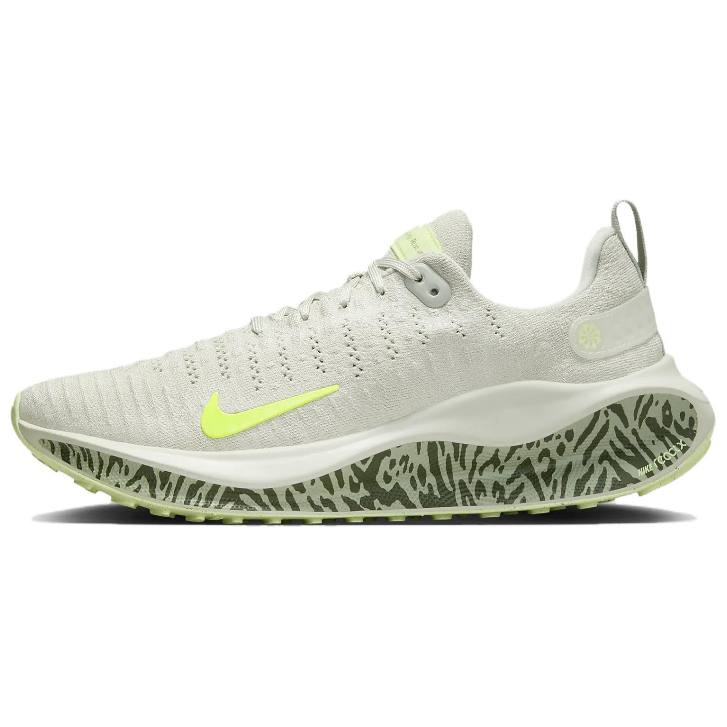 Nike ReactX Infinity Run 4 Barely Volt Cargo Khaki Women's