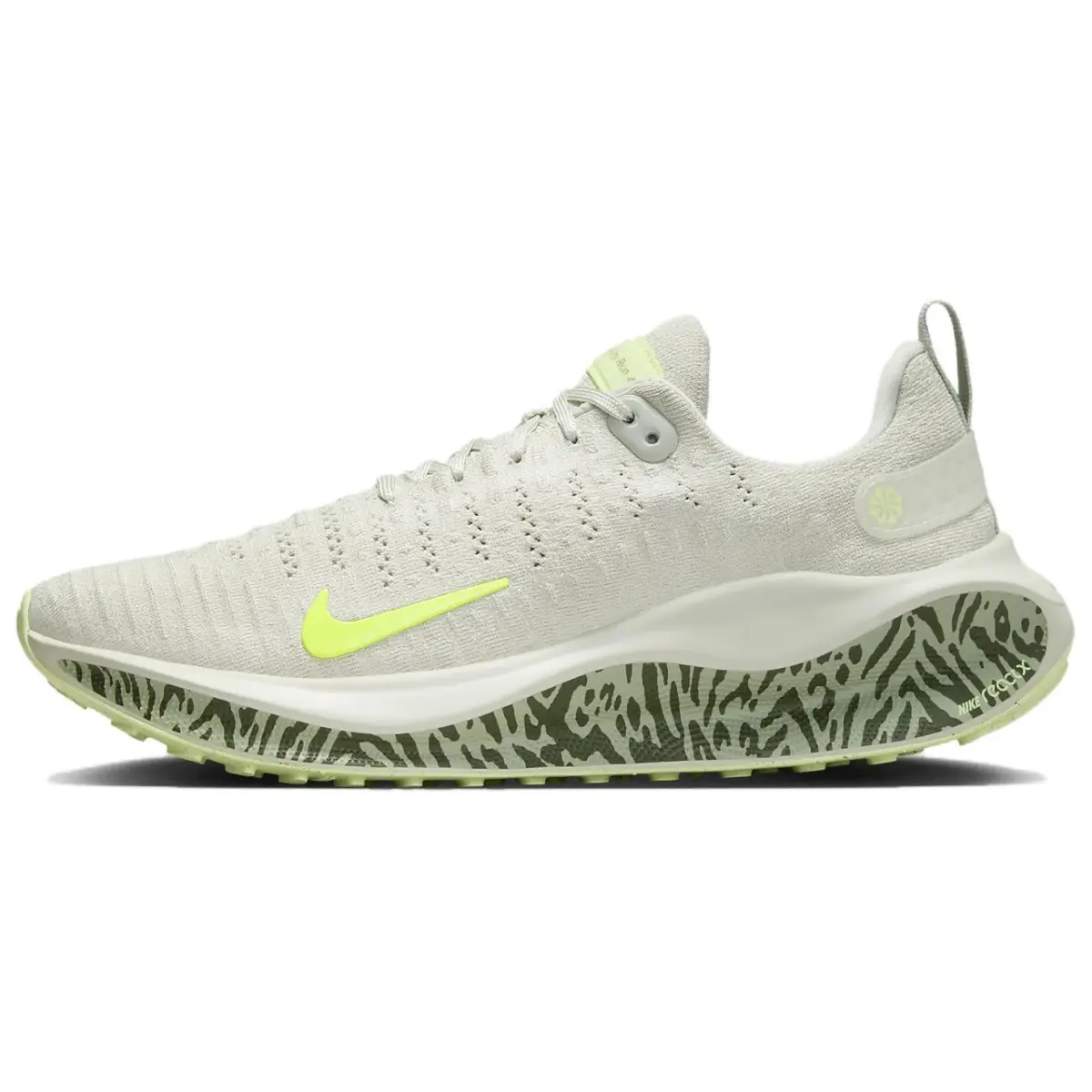 Nike ReactX Infinity Run 4 Barely Volt Cargo Khaki Women's