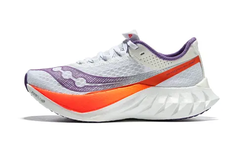 Saucony Endorphin Pro 4 White Violet Women's