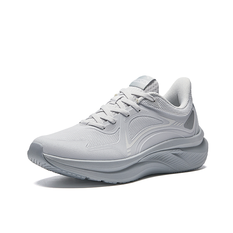 Anta Running Collection Slip Resistant Abrasion Resistant Low top Running Shoes Women’s Gray