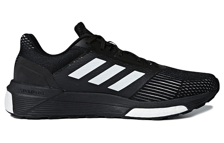 Мужские кроссовки adidas Solar Drive ST (черно-белые) — Чёрный / белый — фото 2