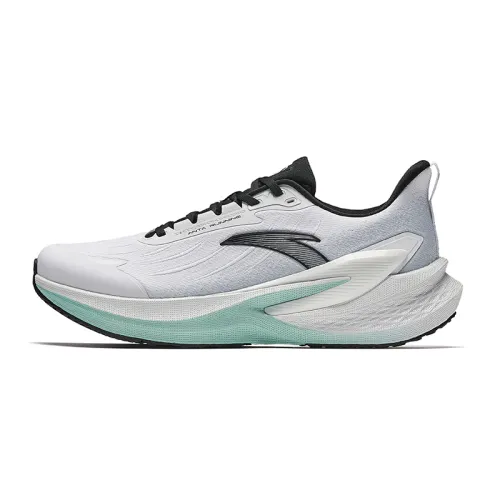 Anta CC 2 Slip Resistant Abrasion Resistant Low top Sprint Running Shoes Men's Gray Black