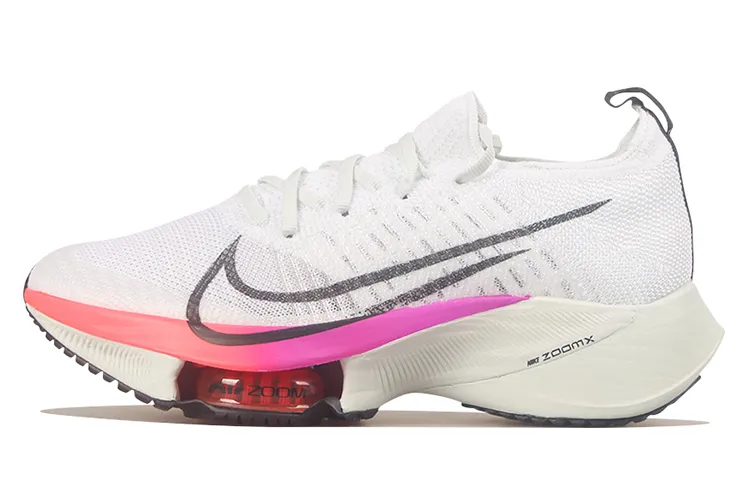 Nike Air Zoom Tempo NEXT% Flyknit 'White Hyper Violet' Women's