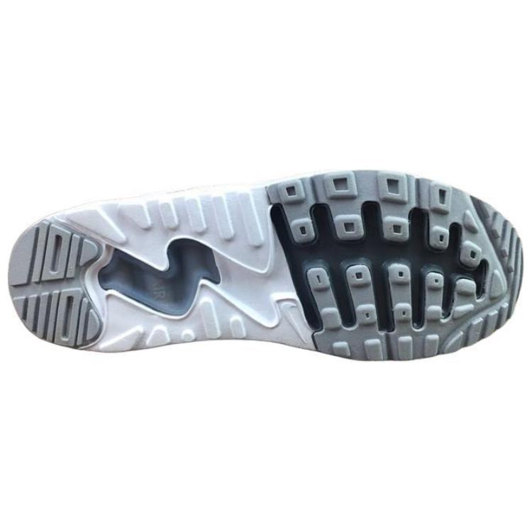 Nike Air Max 1 Low top Casual Running Shoes Unisex White Silver