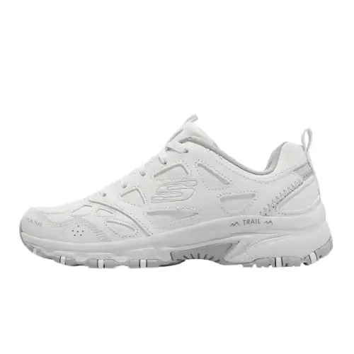 Skechers Hillcrest Abrasion Resistant Low top Running Shoes Women's White