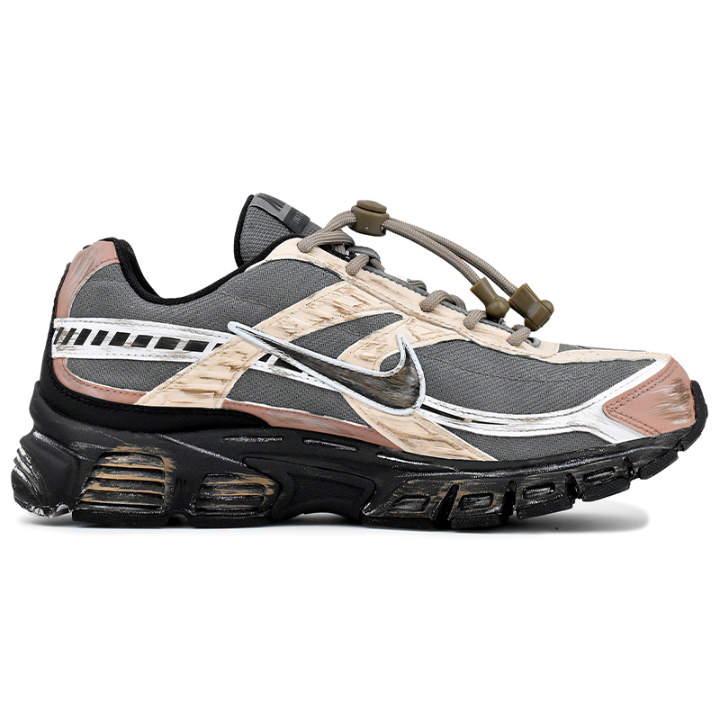 Nike Initiator Abrasion Resistant Low top Running Shoes Men’s Gray Pink