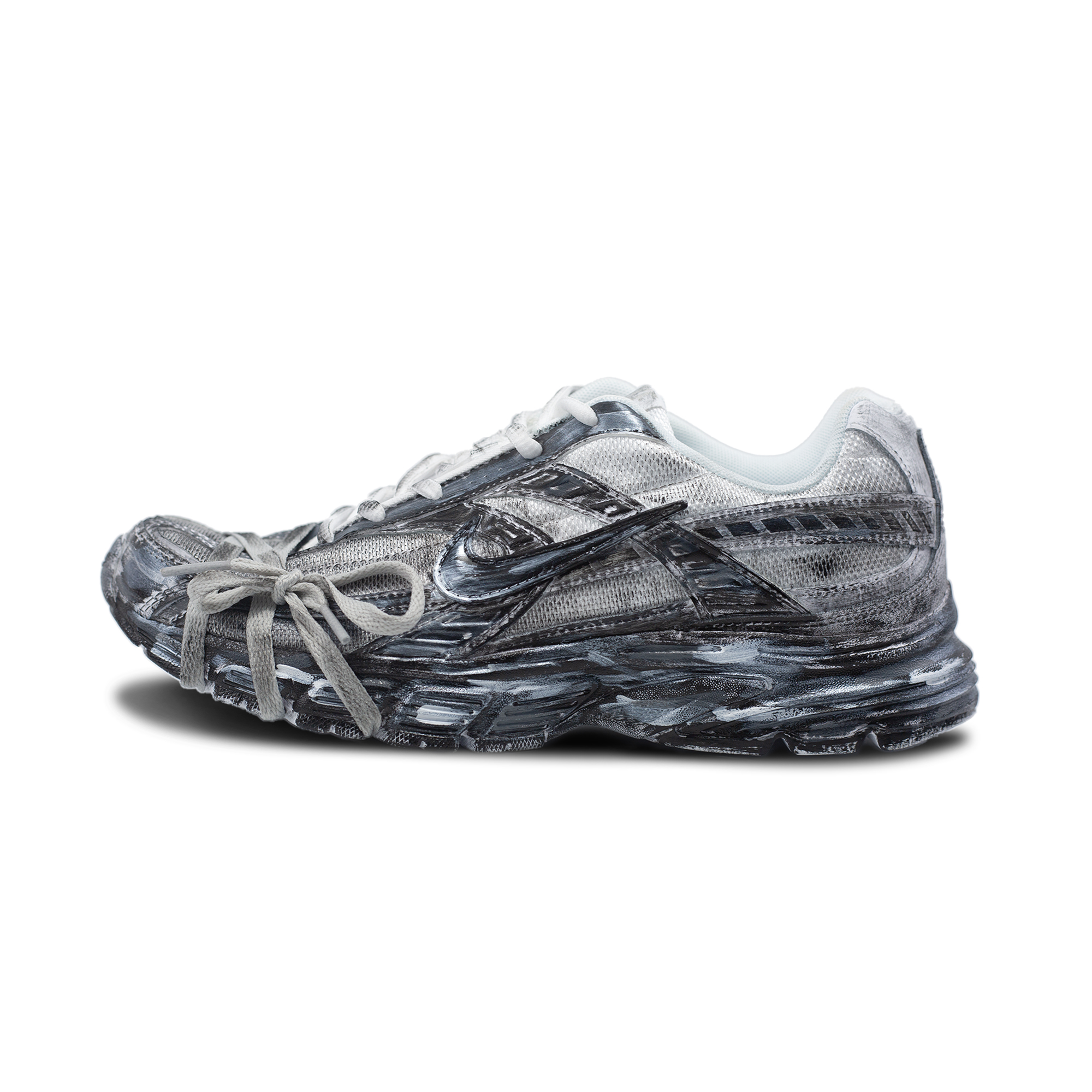 Nike Slip Resistant Abrasion Resistant Low top Running Shoes Unisex Dark Gray