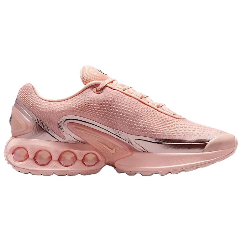 Nike Air Max Dn Soft And Comfortable Fabric Support Rebound Low top Running Shoes Women’s Light Red