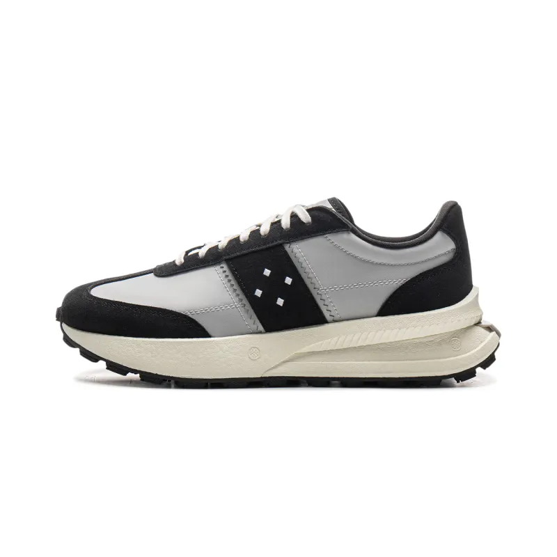 Li Ning Light Boat Abrasion Resistant Breathable Low top Casual Shoes Unisex Black Gray