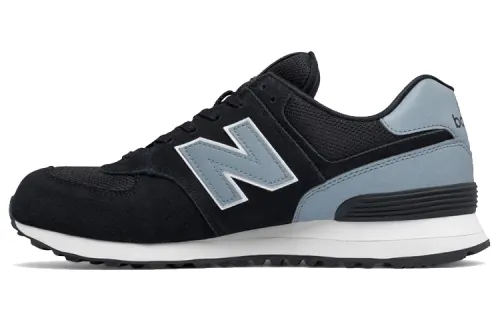 New Balance NB 574 Running Shoes Unisex Low Top Black/Blue/White