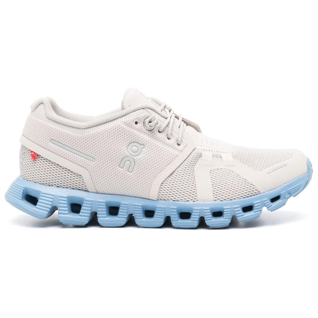 On Cloud 5 Low top Running Shoes Women’s Beige Blue
