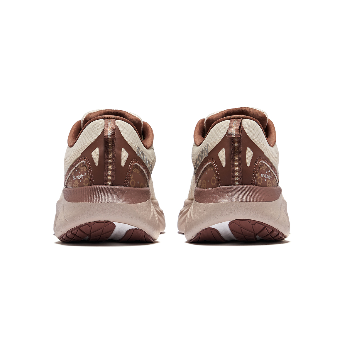 Saucony TRIUMPH Victory 22 Fabric Running Shoes Unisex Khaki Brown