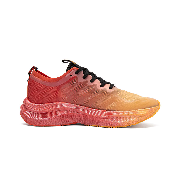 LPMX Running Shoes Men’s Low Top Lava Orange