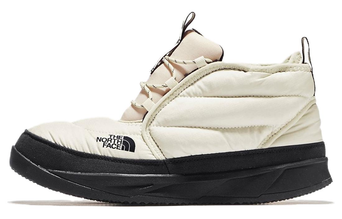 THE NORTH FACE Nuptse Chukka Abrasion Resistant Breathable Comfortable Ankle Length Outdoor Boots Men's Beige
