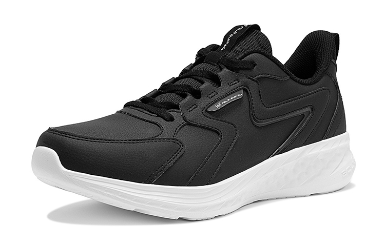 361° Cushioning, Wear Resistant Low top Running Shoes Men’s Black White