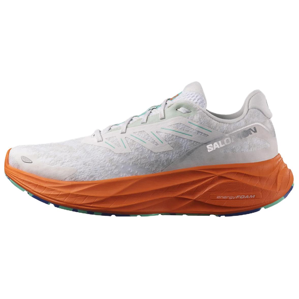 SALOMON AERO GLIDE 2 Slip Resistant Abrasion Resistant Low top Casual Running Shoes Men’s White Orange