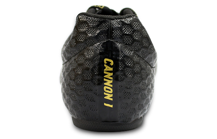 DO WIN Cushioning Slip Resistant Abrasion Resistant Low top Sprint Running Shoes Unisex Black Gold