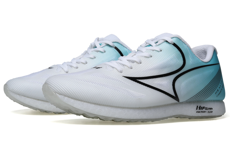 HEALTH Cushioning Abrasion Resistant Breathable Coverage Low top Running Shoes Unisex Sky Blue