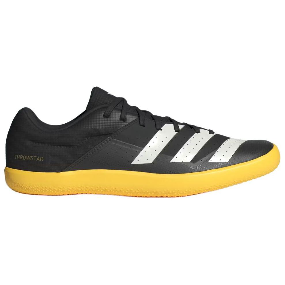 Adidas Abrasion Resistant Abrasion Resistant Low top Running Shoes Men’s Black Yellow White
