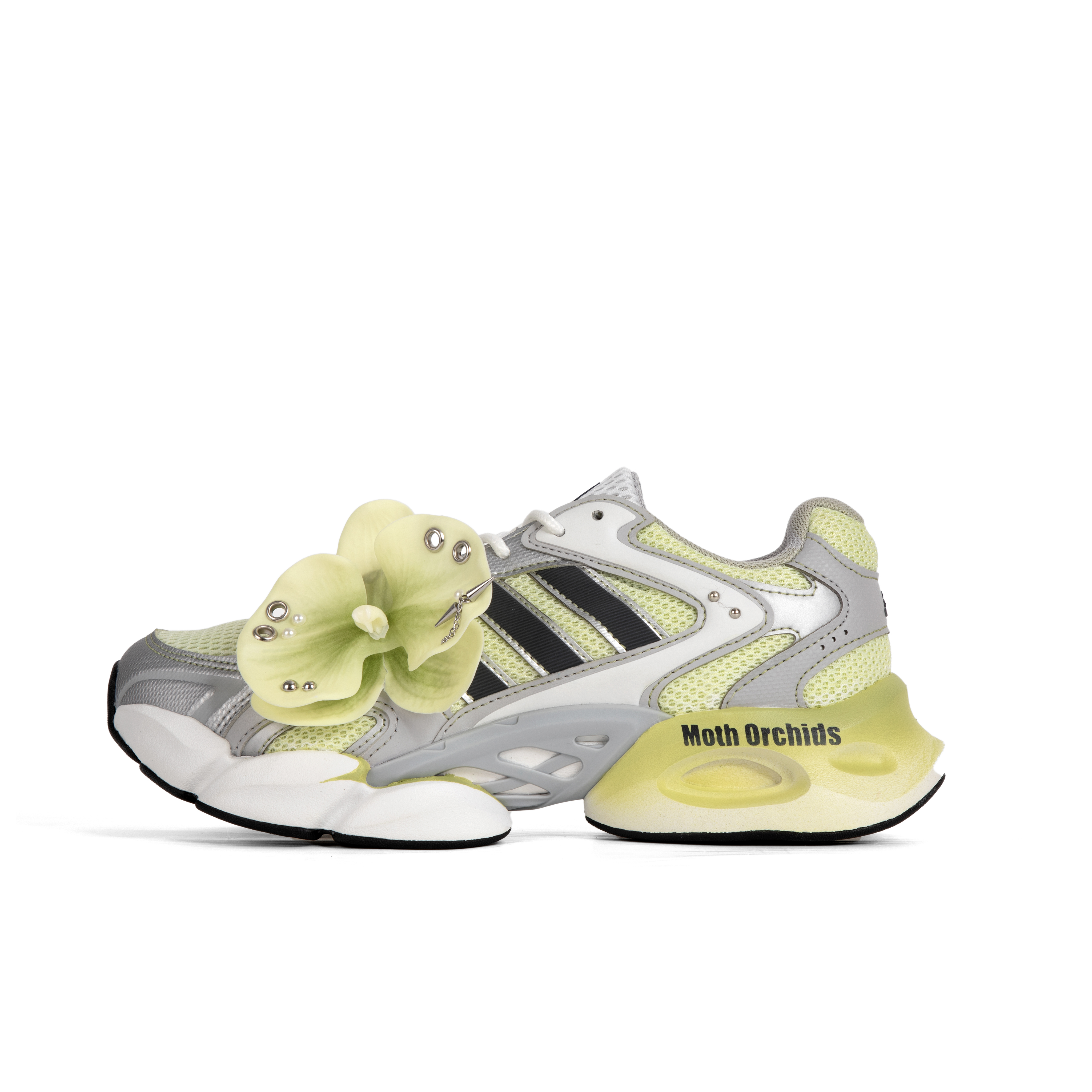Adidas MEGASTRIDE Breathable And Lightweight Low top Running Shoes Women’s Yellow