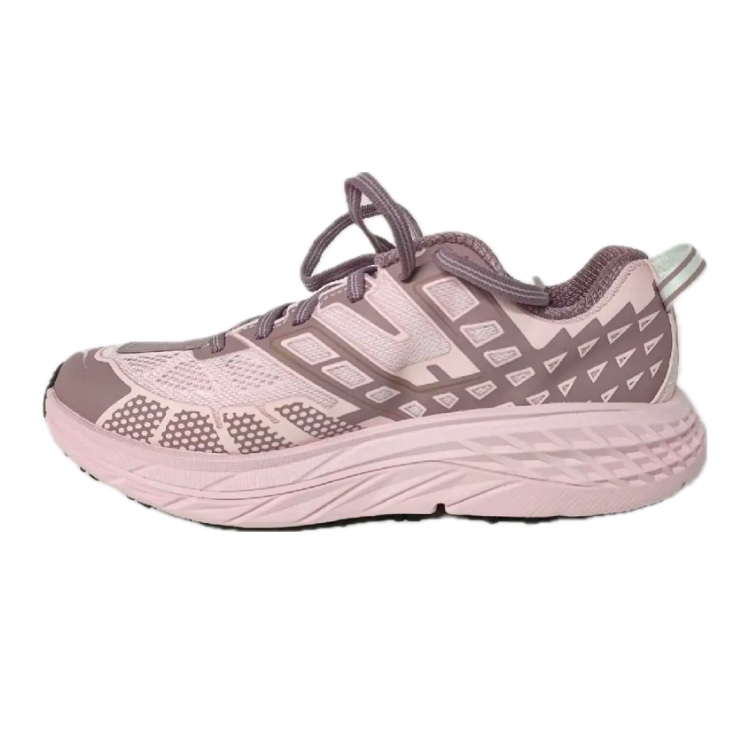 HOKA ONE ONE SPEEDGOAT 2 Abrasion Resistant Low top Running Shoes Unisex Pink Purple