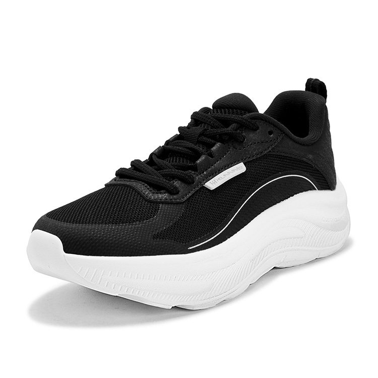 361° Star Leap Cushioning, Wear Resistant Low top Running Shoes Women’s Black White