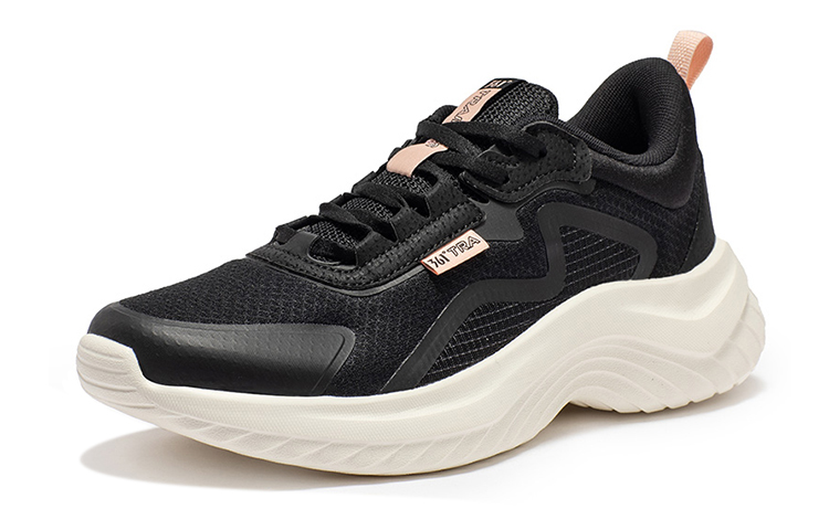 361° NFO Cushioning Breathable Low top Running Shoes Women’s Black Pink
