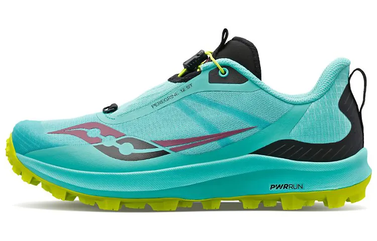 saucony Women's Peregrine 12 ST 'Cool Mint Acid'