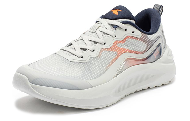 361° Breathable Mesh Low top Running Shoes Men’s Gray Blue
