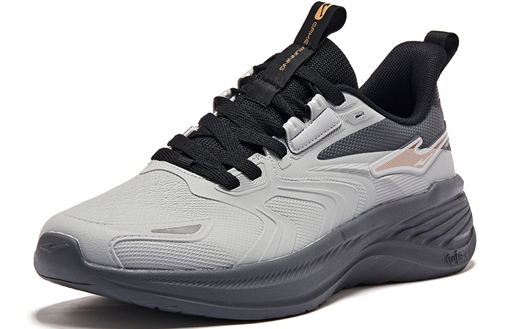 Erke Tissot 2.0 Cushioning Abrasion Resistant Cushioning, Wear Resistant Low top Casual Running Shoes Men’s Gray